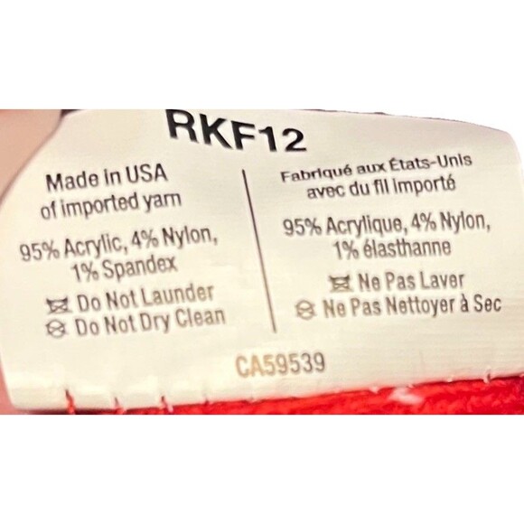 Vintage Coca-Cola Red Pom Pom Beanie Hat Made in USA Winter Knit Cap - Picture 8 of 8